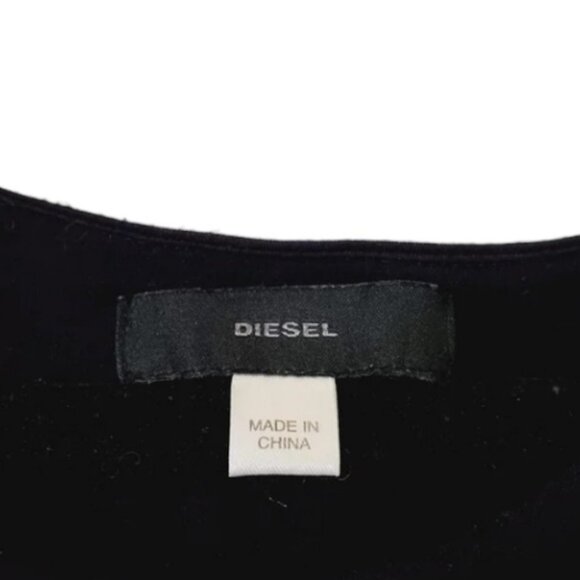 Diesel black sleeveless fit and flare dress size M - Picture 5 of 9